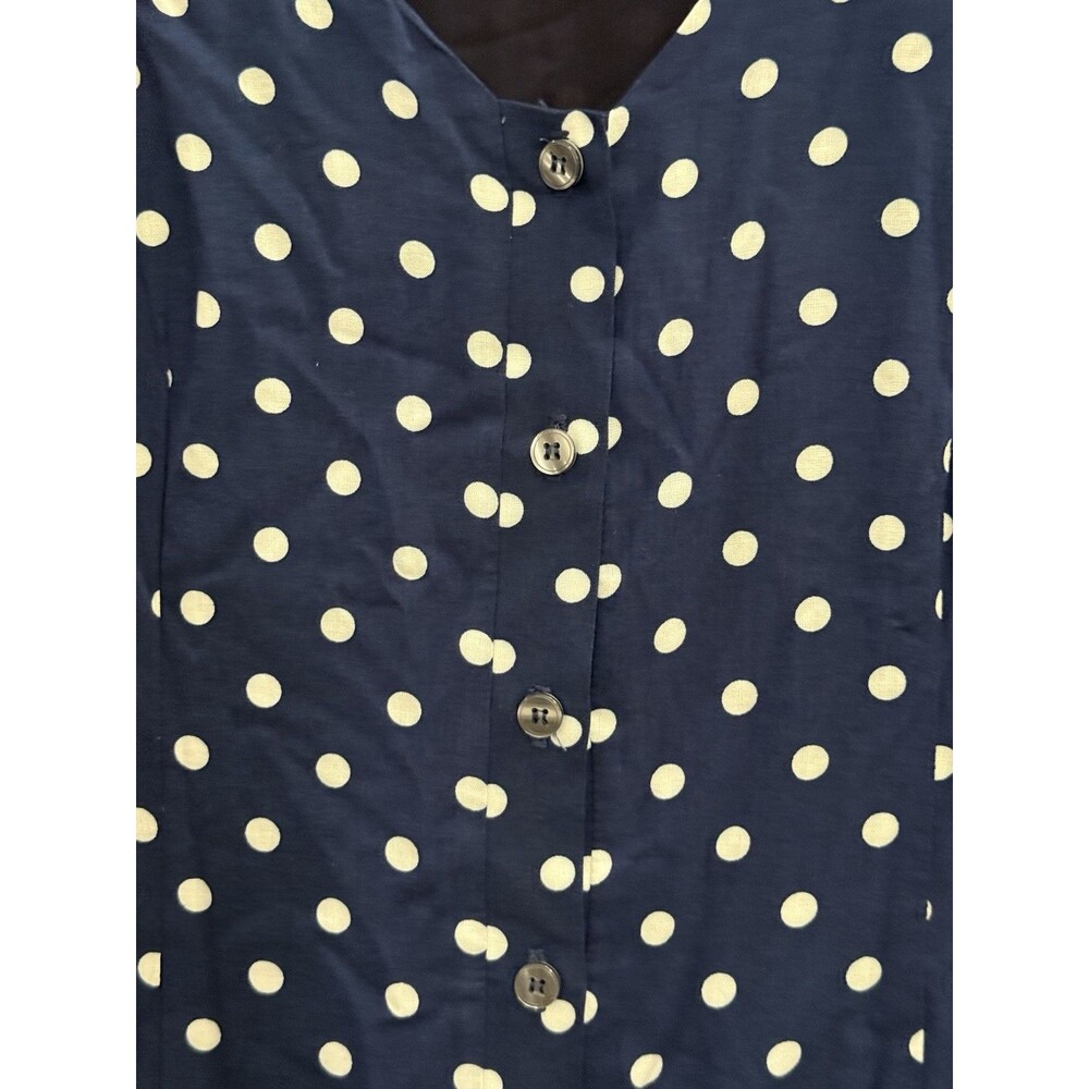 EUC Katie Sturino Chiara Polka Dot Dress XXL Made USA Retro Rockabilly Classic - Picture 5 of 13